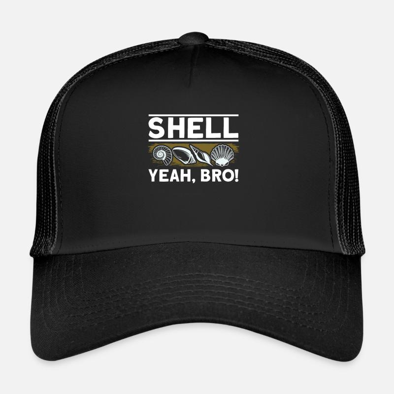 seashells shell collector shell collecting Gift Trucker Cap