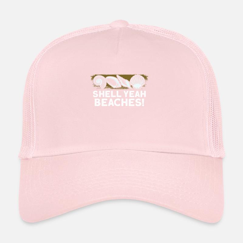 seashells shell collector shell collecting Gift Trucker Cap
