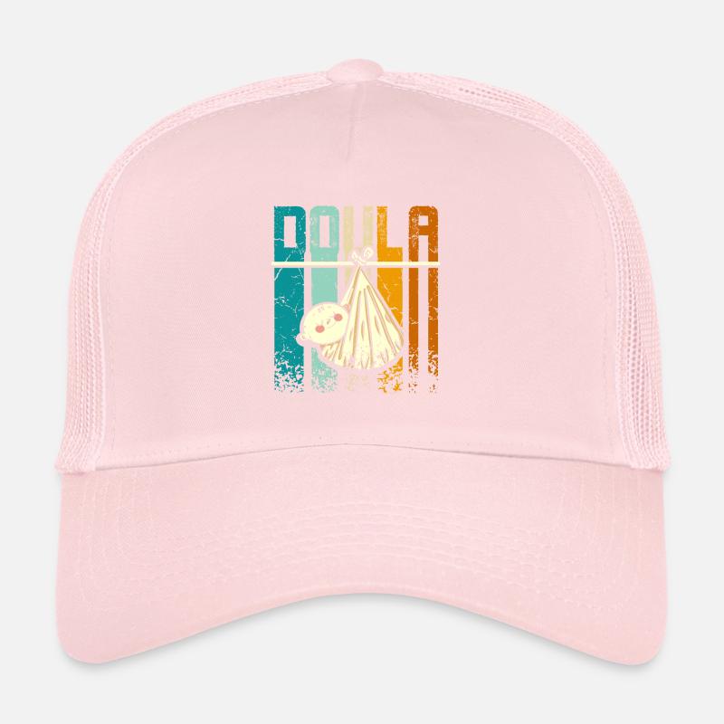 Retro Vintage Doula Trucker Cap