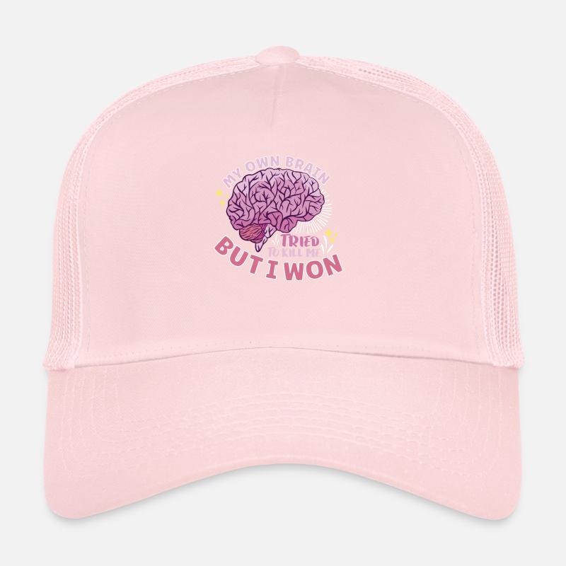 Stroke Survivor Stroke Consciousness Trucker Cap