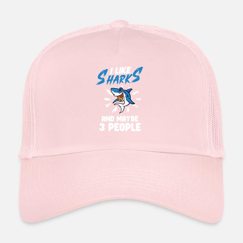 Shark Ocean Predator Sea Creature Trucker Cap