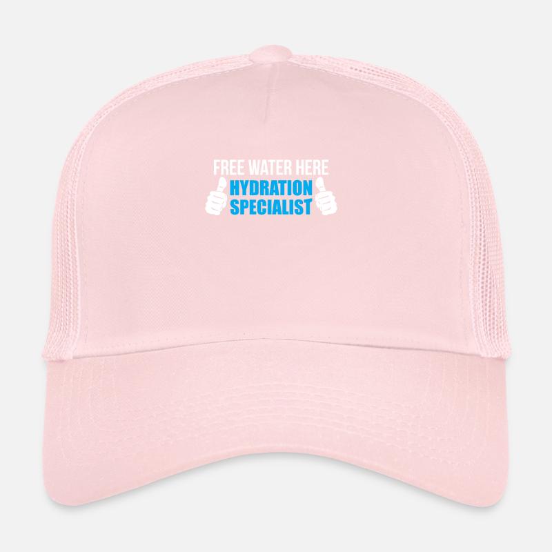 Free Water Here Hydration Specialist Trucker Cap