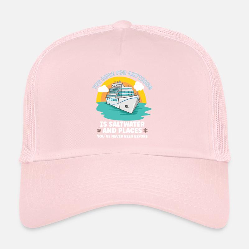 Bateau de navigation Capitaine Navire de croisière Casquette trucker 