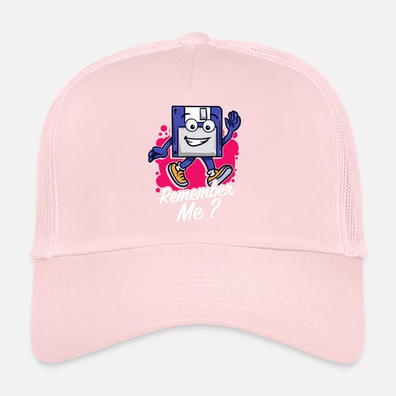 Programmeur Retro-diskette Disquette Casquette trucker 