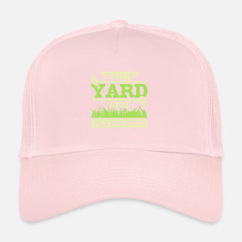 La cour est mon terrain de jeu Casquette trucker 