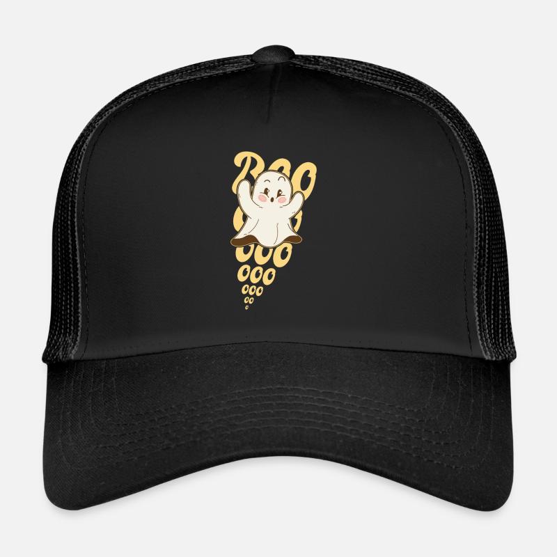 Boo halloween fantôme mignon Casquette trucker 