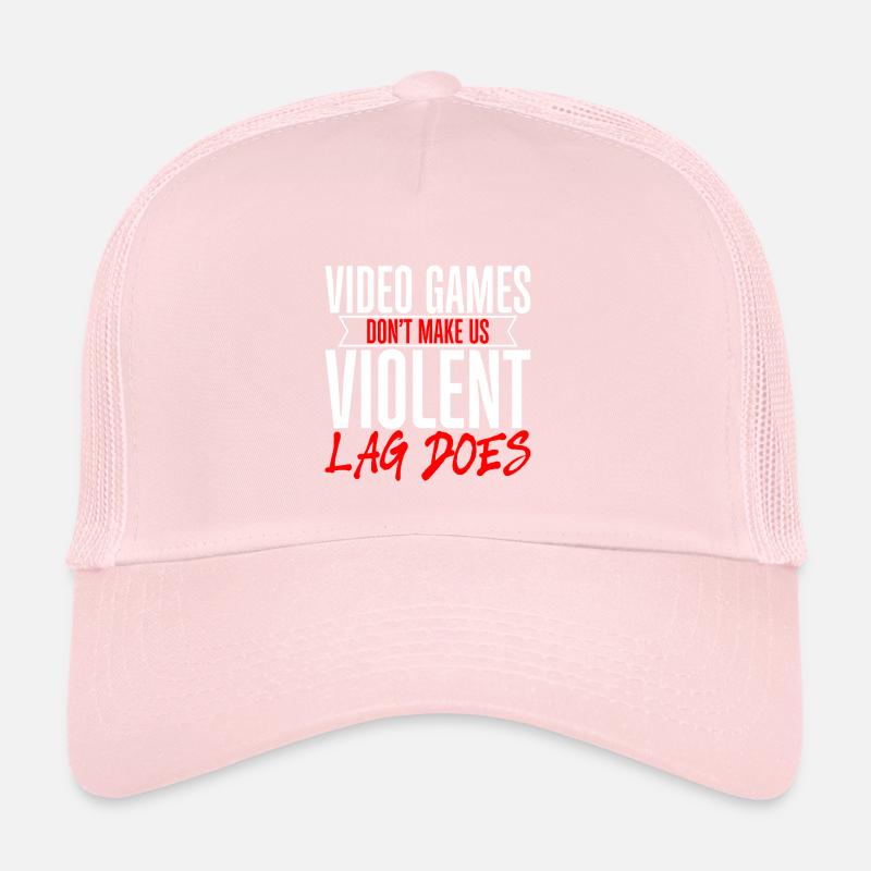 Video Games Don't Make Us Violent, Lag Does 2 Trucker Cap