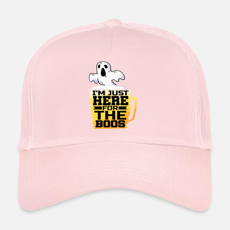 Je suis juste là pour les boos Casquette trucker 