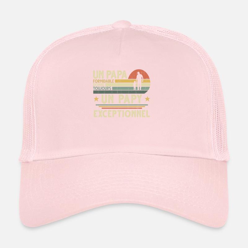 Papa Formidable Donne Toujours Papy Exceptionnel Casquette trucker 
