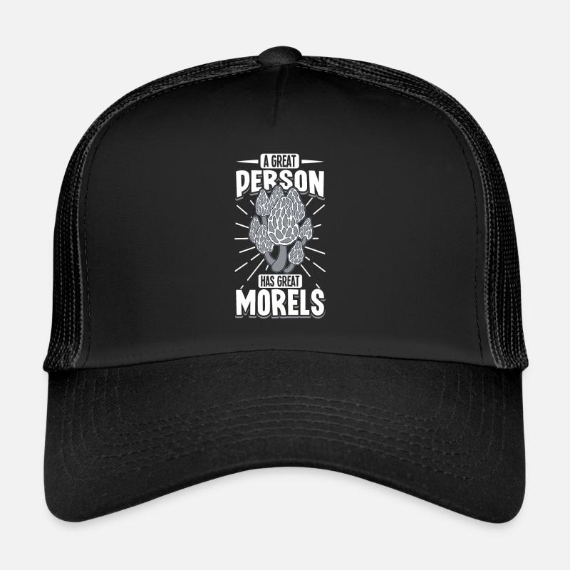 Morels Mushroom Picker Mushroom Farmer Mushroom Trucker Cap