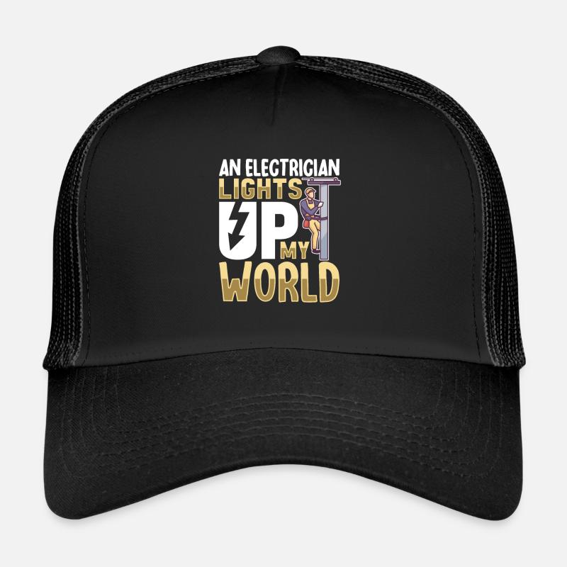 Electrician Electrical Engineer Lineman Electrical Trucker Cap