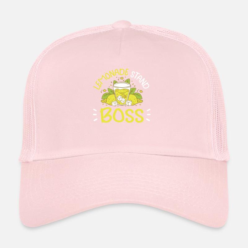 Limonadenständer Zitronensaft Hausgemachte Trucker Cap