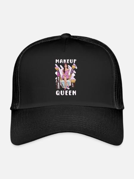 Beautician Esthetician Make Up Beauty-care Salon - Trucker Cap - black/black - Front