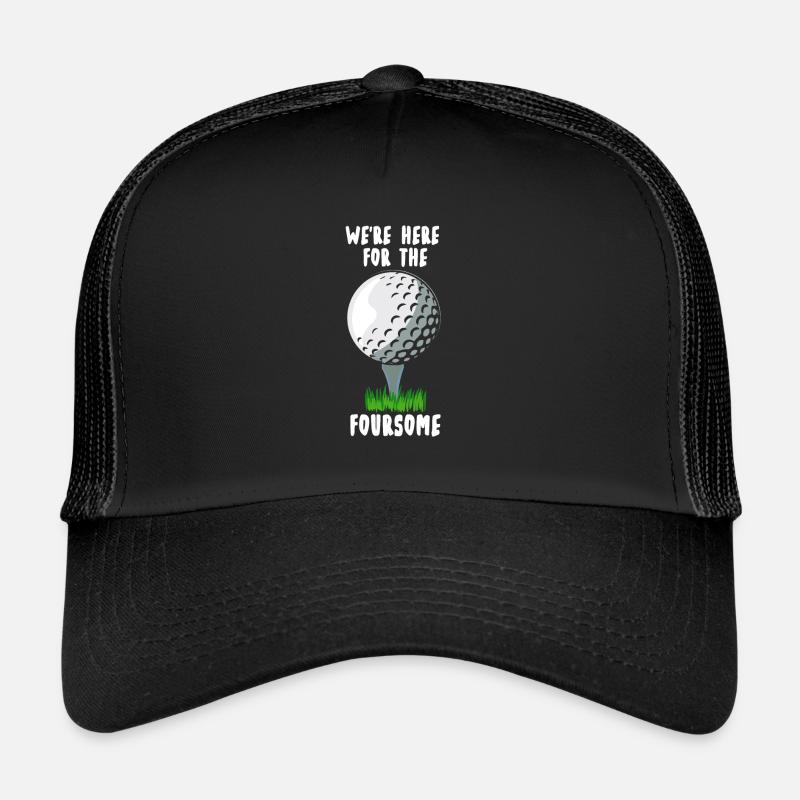 Golf Golfing Funny Golfer Trucker Cap