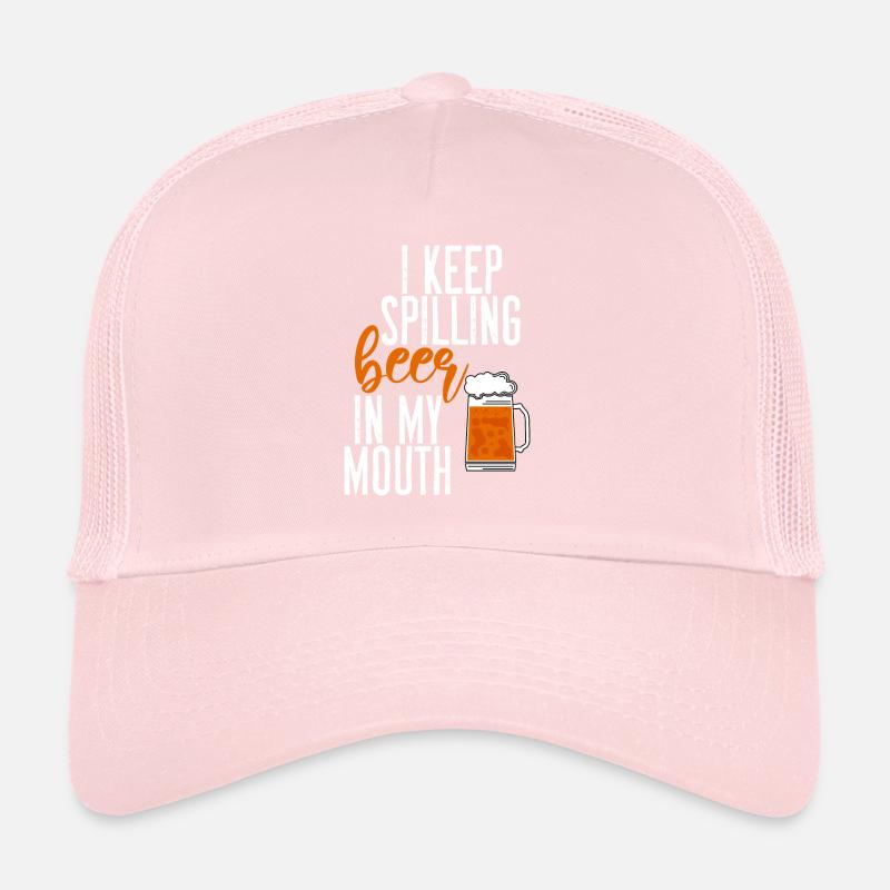 Je continue à renverser de la bière dans ma bouche 2 Casquette trucker 