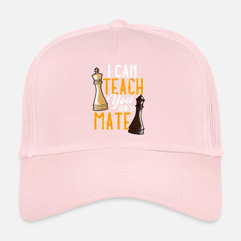 Schachspieler Schach Trucker Cap