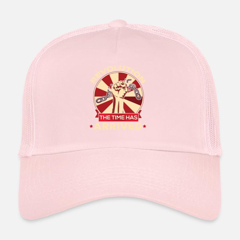 Revolution The Time Has Arrived Break Chains Trucker Cap