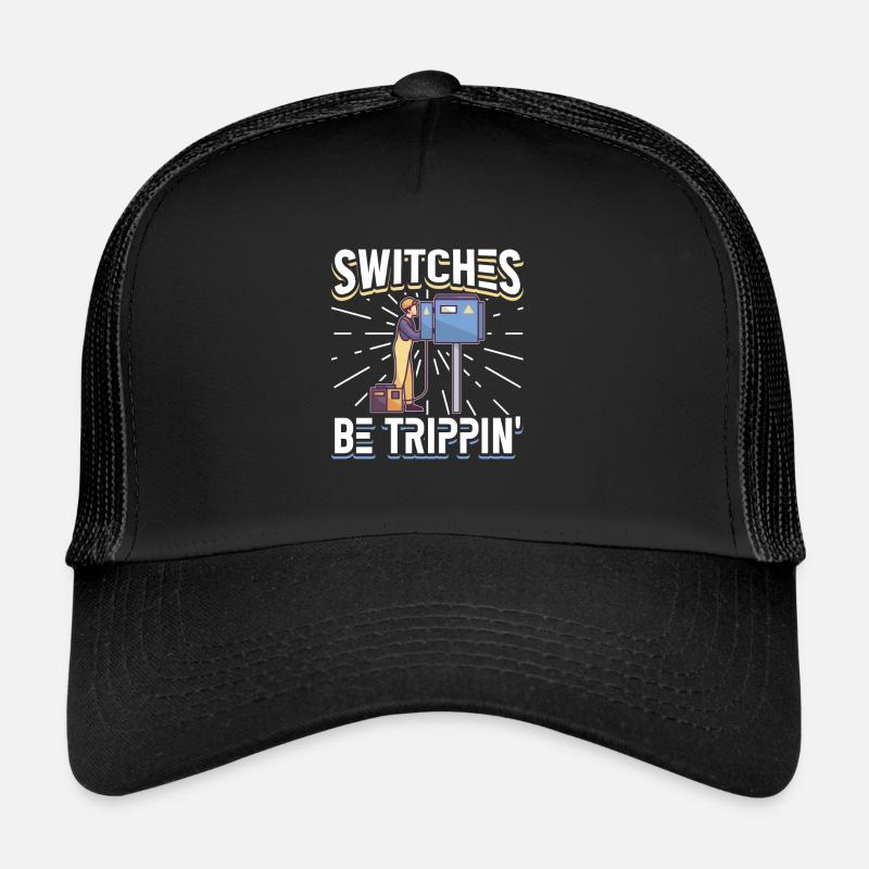 Electrician Electrical Engineer Lineman Electrical Trucker Cap