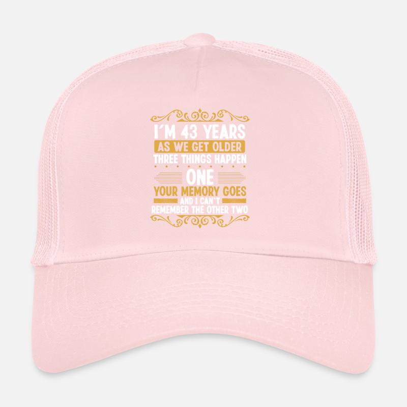 43 Idea Funny Memory sort Year Old Humor Casquette trucker 