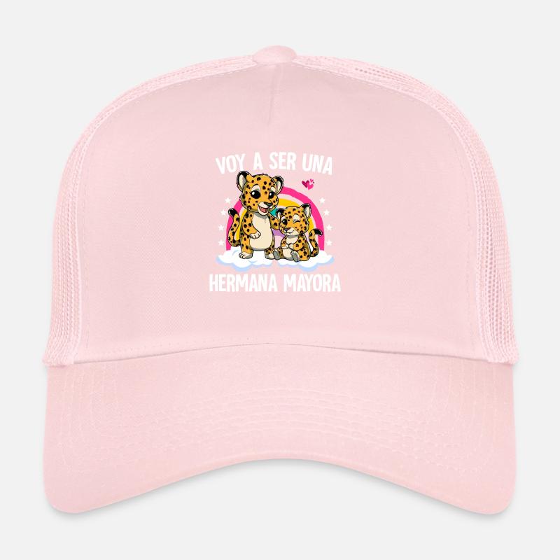 I'm Going To Be Leopard Big Sister Trucker Cap