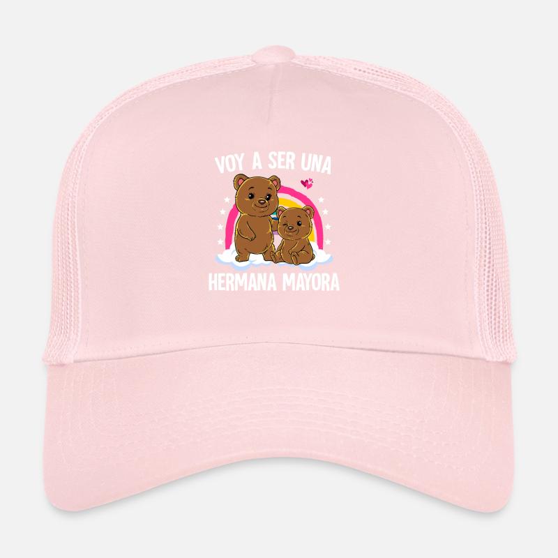 I'm Going To Be Big Sister Bear Trucker Cap