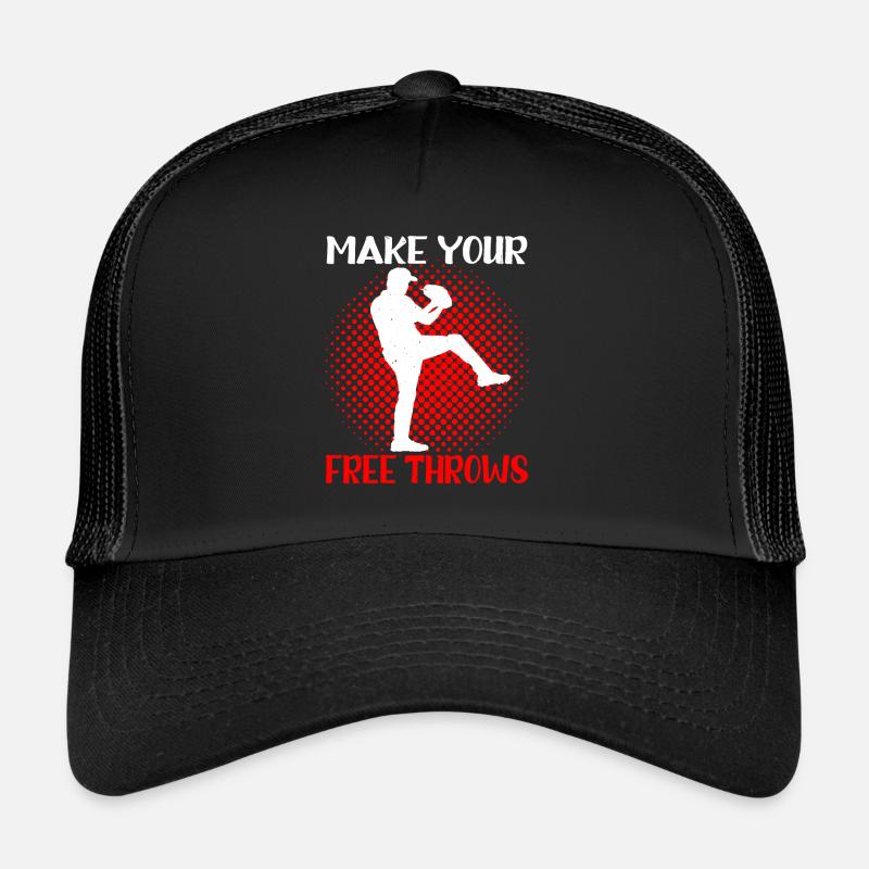 Faites vos lancers francs 3 Casquette trucker 