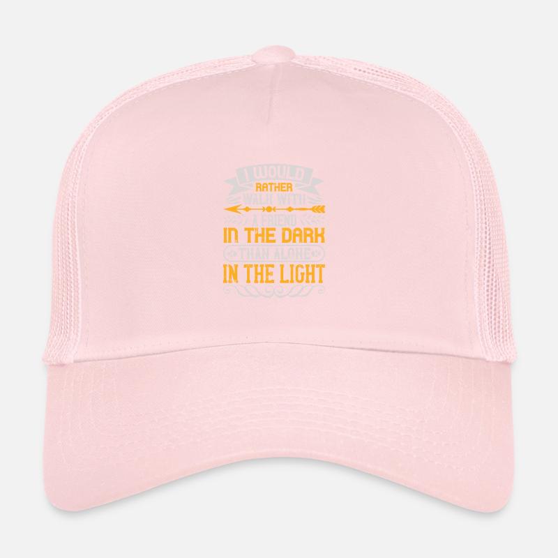 Je préfère marcher avec un ami dans le noir, Casquette trucker 