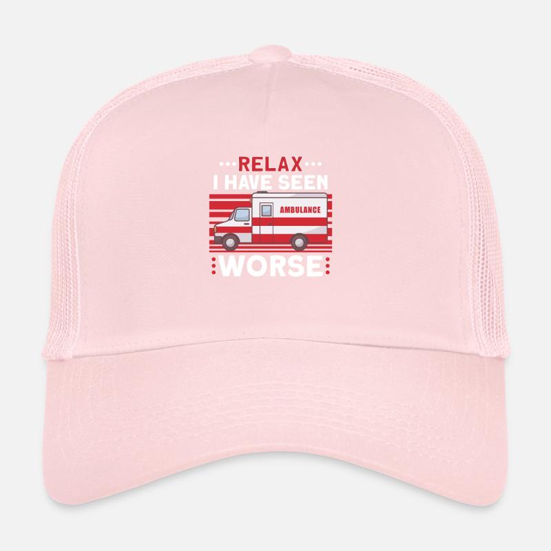 Paramedic First Responder Ambulance Driver Trucker Cap