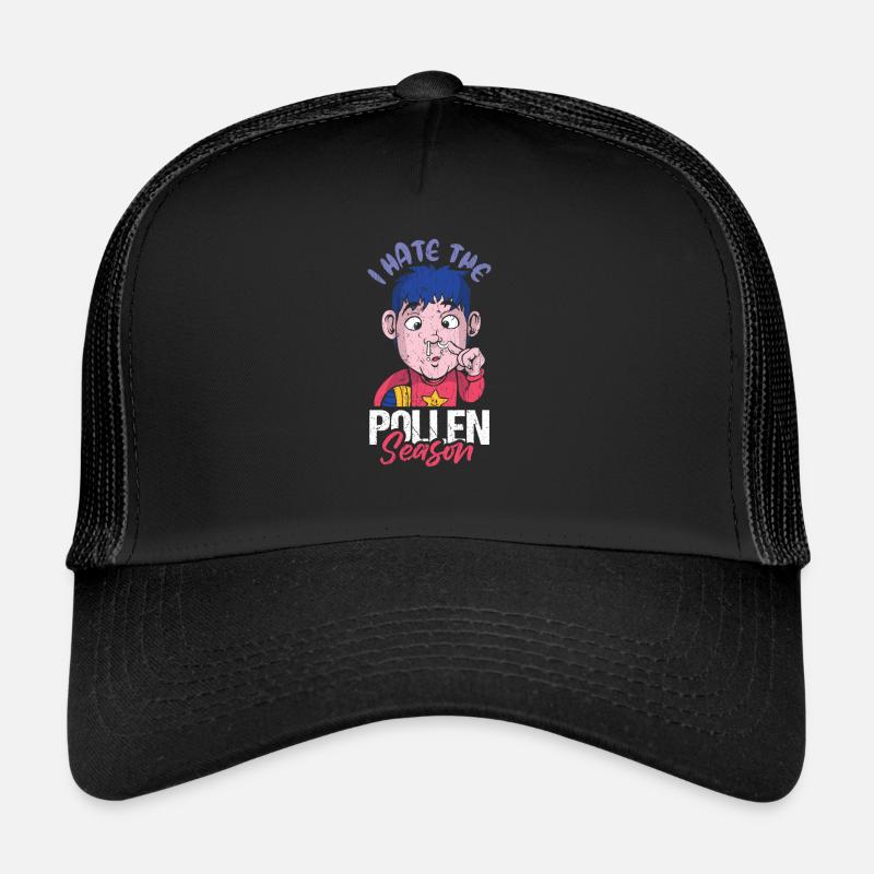 I Hate The Pollen Season Shirt Trucker Cap