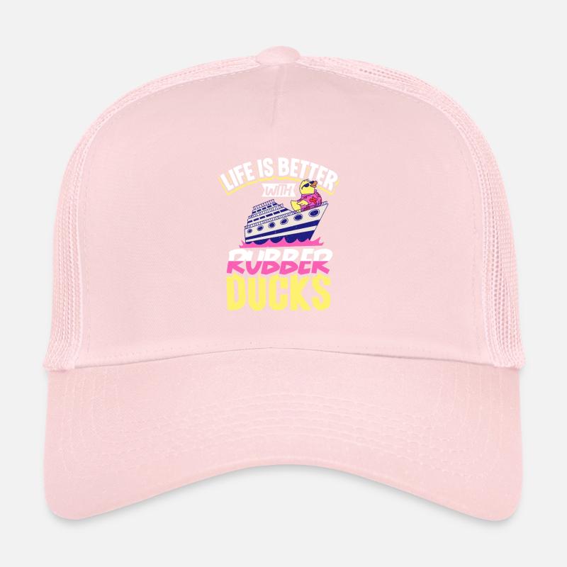 Rubber Ducks Duck Duck Lovers Bathroom Trucker Cap