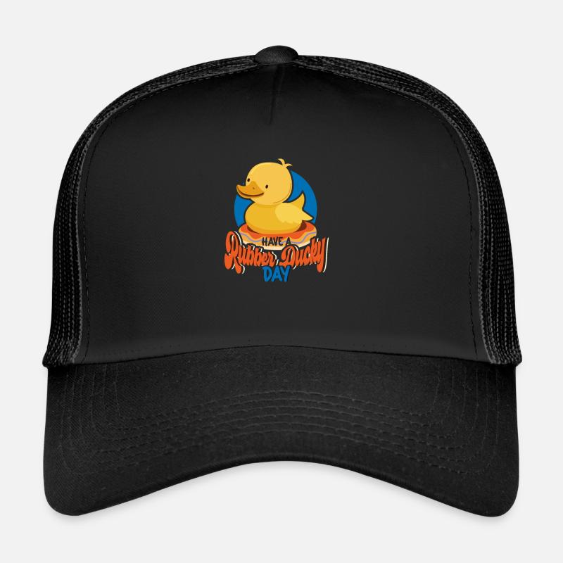 Canards en caoutchouc Canard Duck Lovers Salle de bain Casquette trucker 