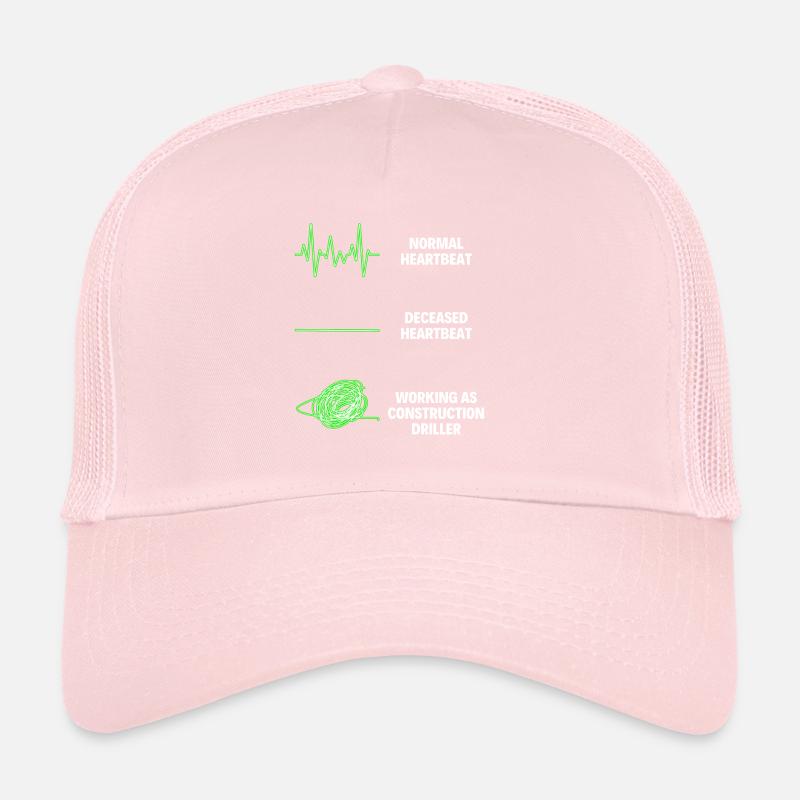 Forage de construction Champ pétrolifère Travailleur foreur de déchets Casquette trucker 