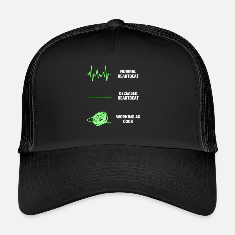 Cook Worker Funny Cook Lovers Cooking Trucker Cap