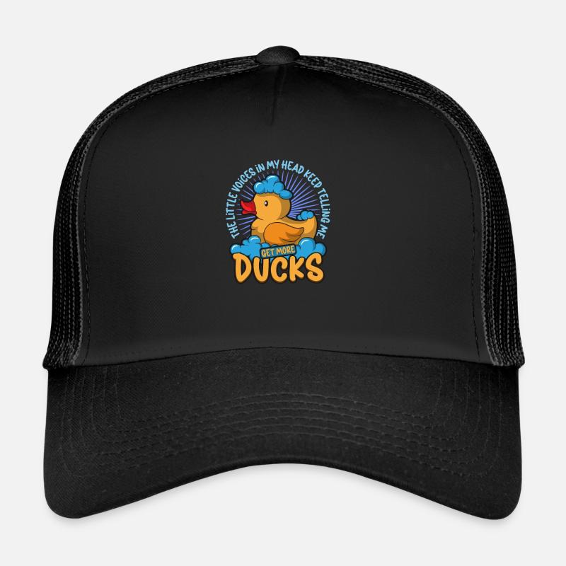 Rubber Duck Ducks Bird Hunt Duck lover Gift Idea Trucker Cap