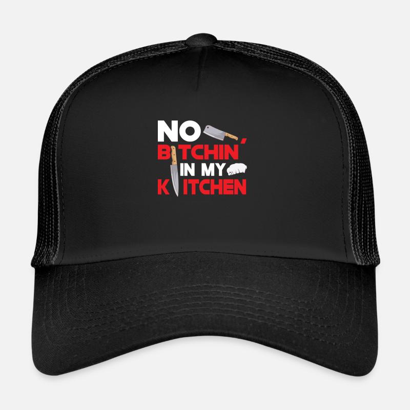 Chef Cook Kitchen Restaurant Knives Cookout Trucker Cap