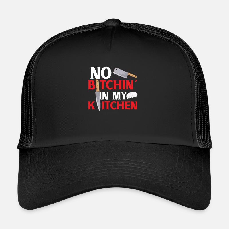 Chef Cook Kitchen Restaurant Knives Cookout Trucker Cap
