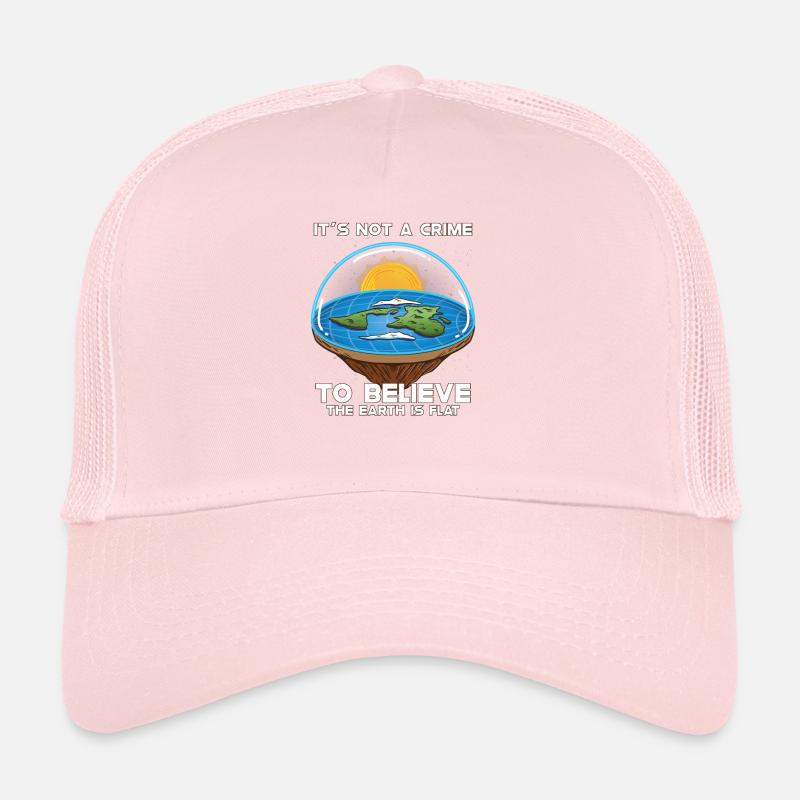 Flat Earth Theory Flat Earth Army Earth Trucker Cap