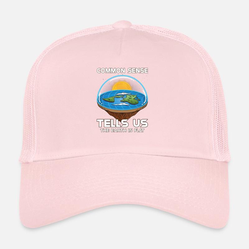 Flat Earth Theory Flat Earth Army Earth Trucker Cap