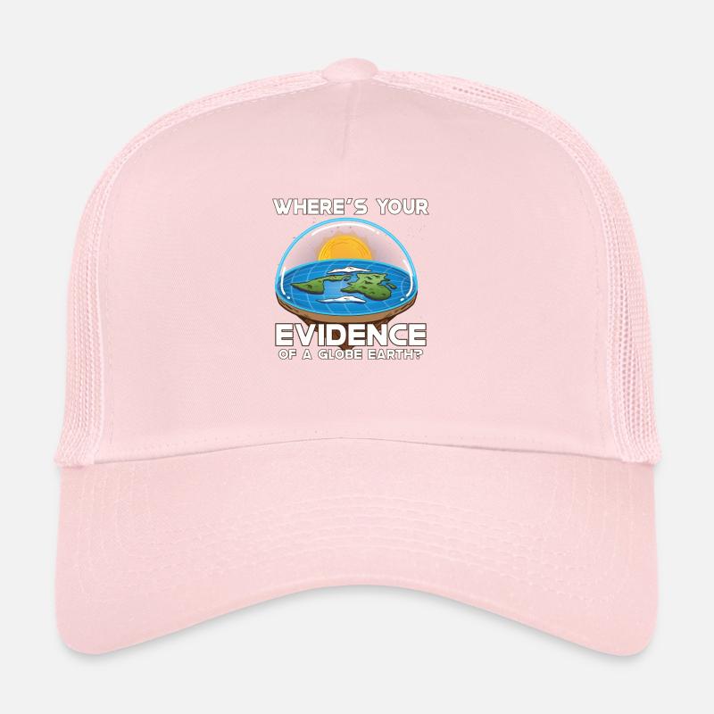 Flat Earth Theory Flat Earth Army Earth Trucker Cap