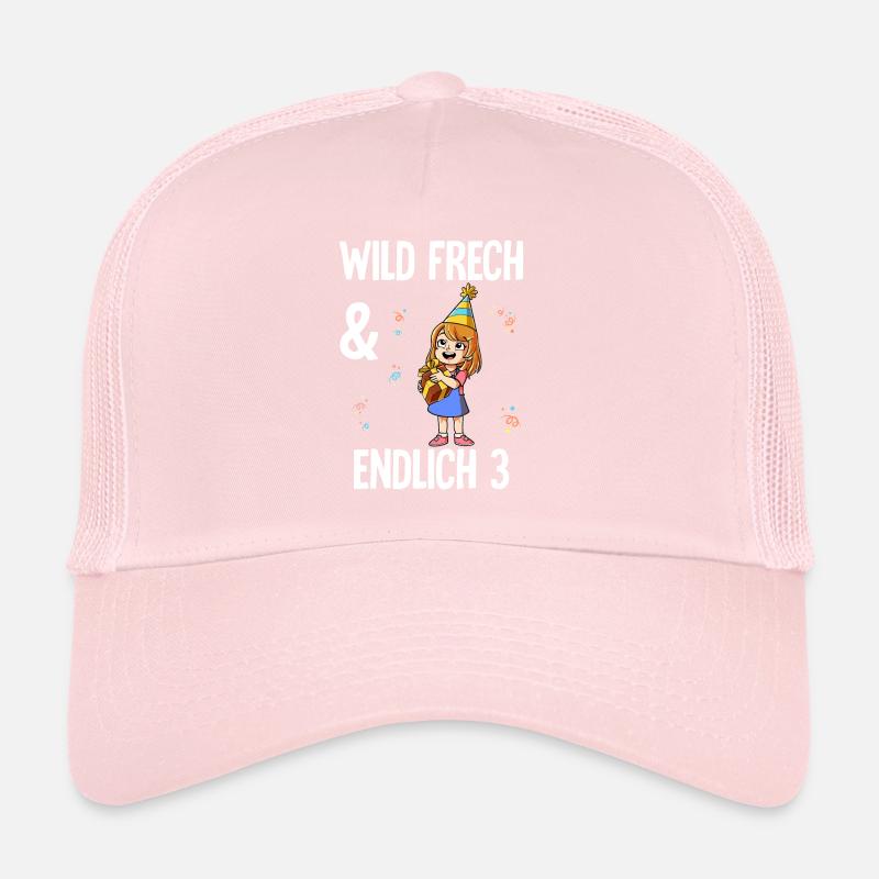 3. Geburtstag Einhorn Wild Frech Und Endlich 3 Trucker Cap