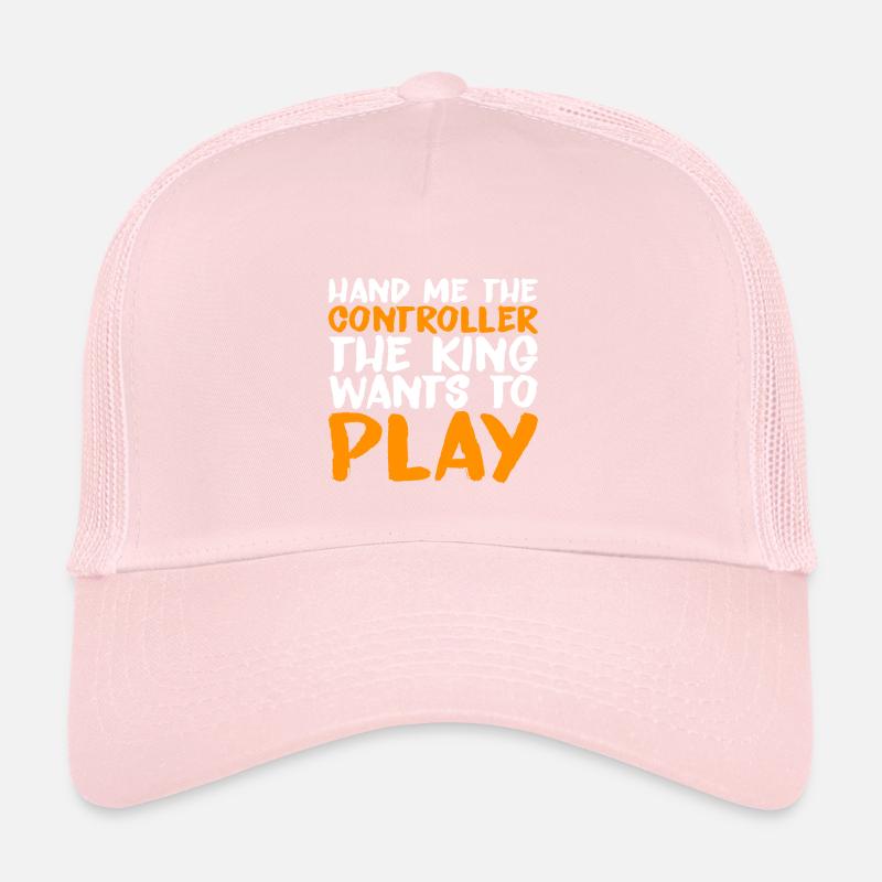 Hand Me The Controller, The King Wants To Play Trucker Cap