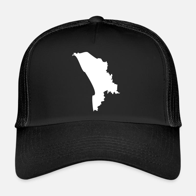 Moldova map flag Trucker Cap