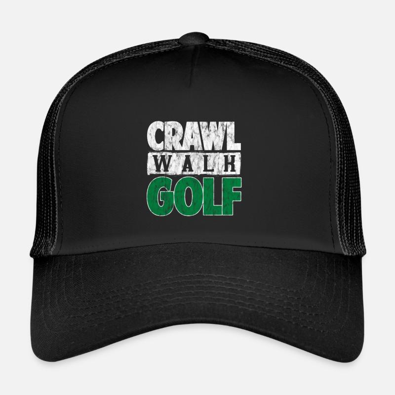Crawl Walk Golf 3 Trucker Cap