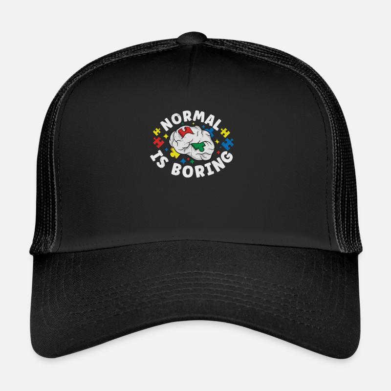 Autism Awareness Autism Disease Autistic Gift Trucker Cap