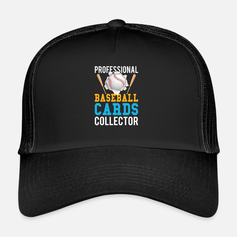 Baseball Cards Baseball Player Baseball Fan Gift Trucker Cap