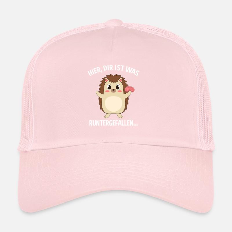 Hier Dir Ist Was Runtergefallen Igel Gehirn Hirn Trucker Cap