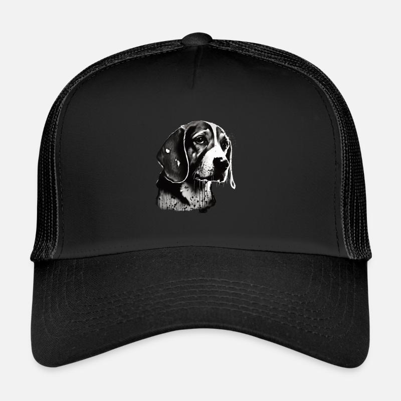 Portrait d’image de Beagle Casquette trucker 