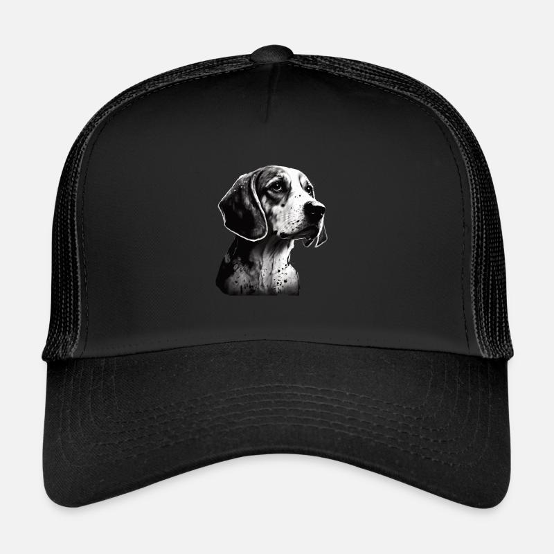 Beagle Image Portrait Trucker Cap