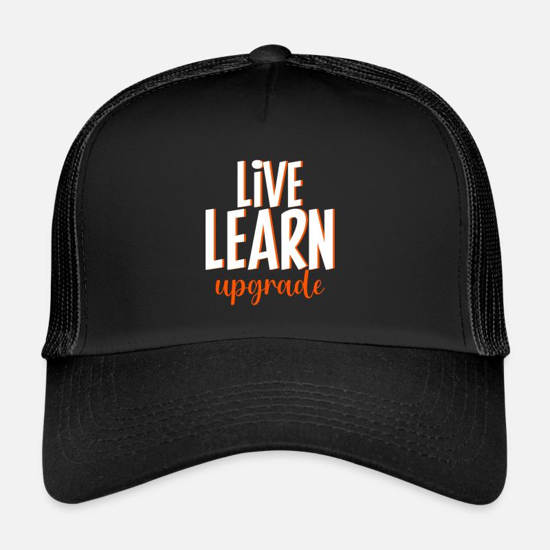 Live Learn Upgrade 4 Trucker Cap