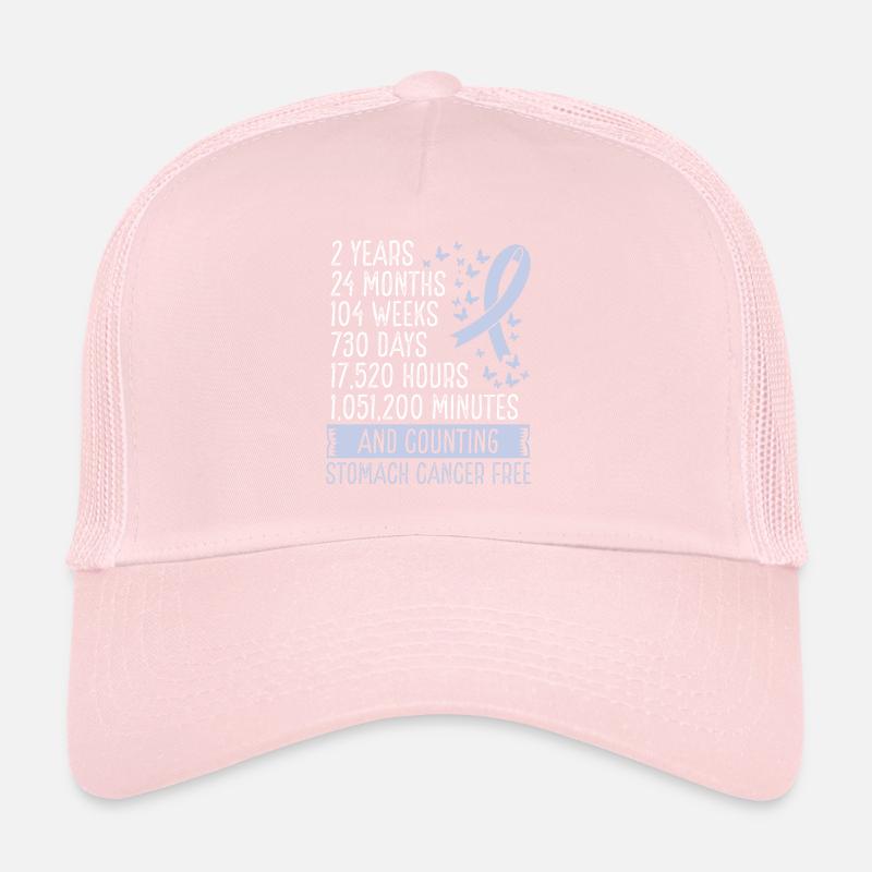2 ans de mouvement de ruban sans cancer de l’estomac Casquette trucker 